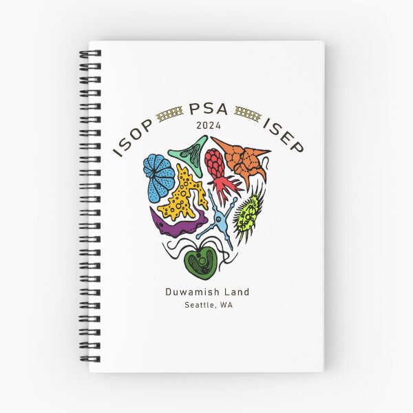 Item preview, PSA-ISOP-ISEP 2024 Algae and Protists Logo designed and sold by PSAalgaeStore.