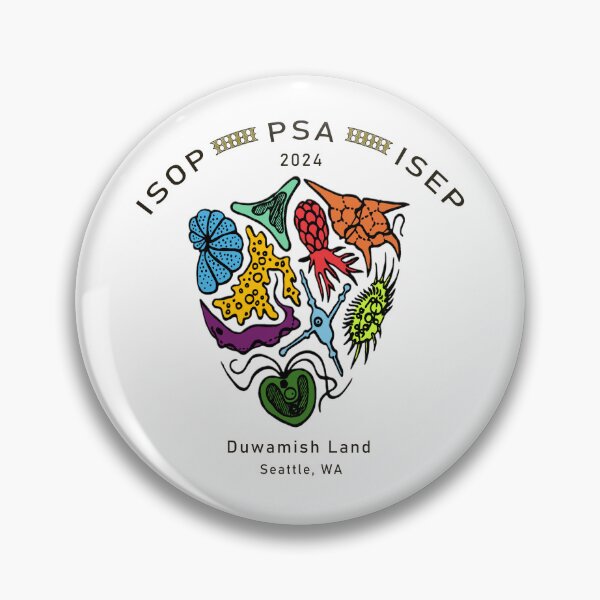 Item preview, PSA-ISOP-ISEP 2024 Algae and Protists Logo designed and sold by PSAalgaeStore.