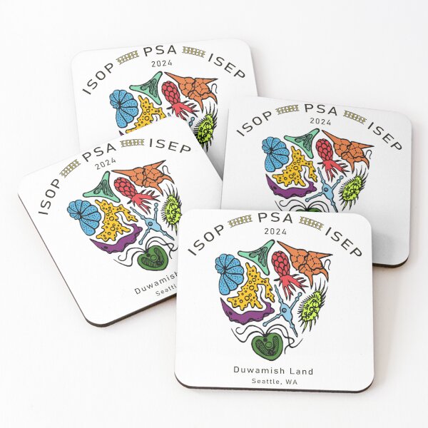 Item preview, PSA-ISOP-ISEP 2024 Algae and Protists Logo designed and sold by PSAalgaeStore.