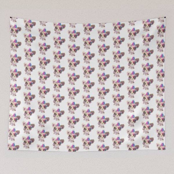 Item preview, androgyne pride littlest pet shop clown puppy designed and sold by oxxxenfree.