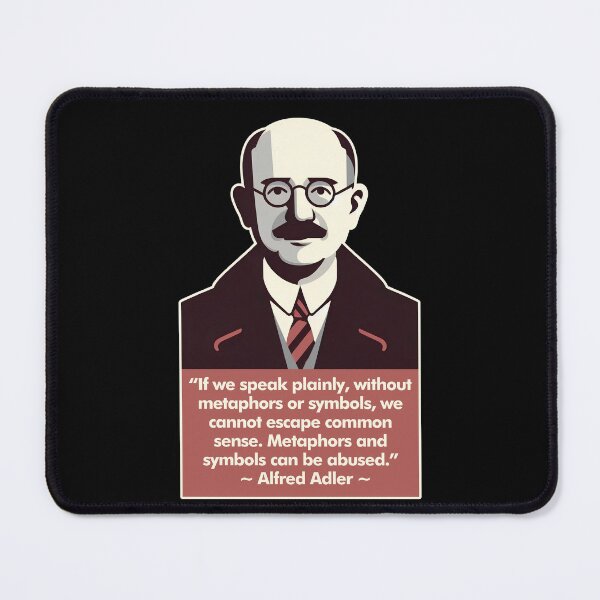 Item preview, "Speak Plainly" - Alfred Adler designed and sold by NuminousYes.