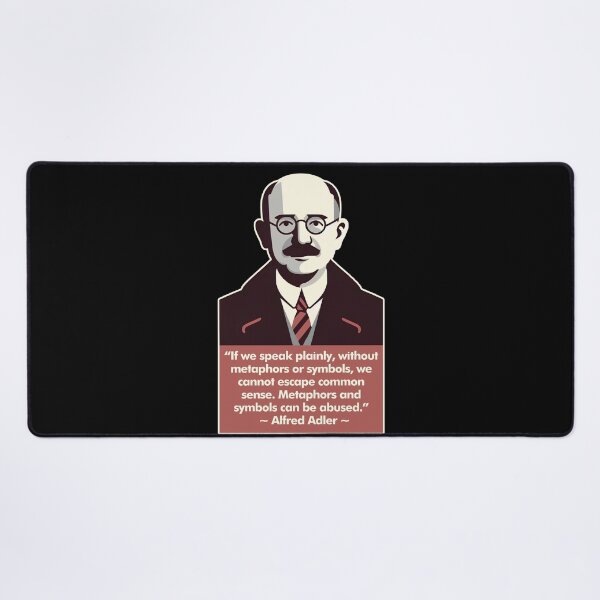 Item preview, "Speak Plainly" - Alfred Adler designed and sold by NuminousYes.