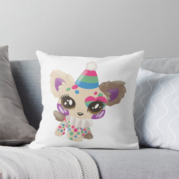 Item preview, polysexual pride littlest pet shop clown puppy designed and sold by oxxxenfree.