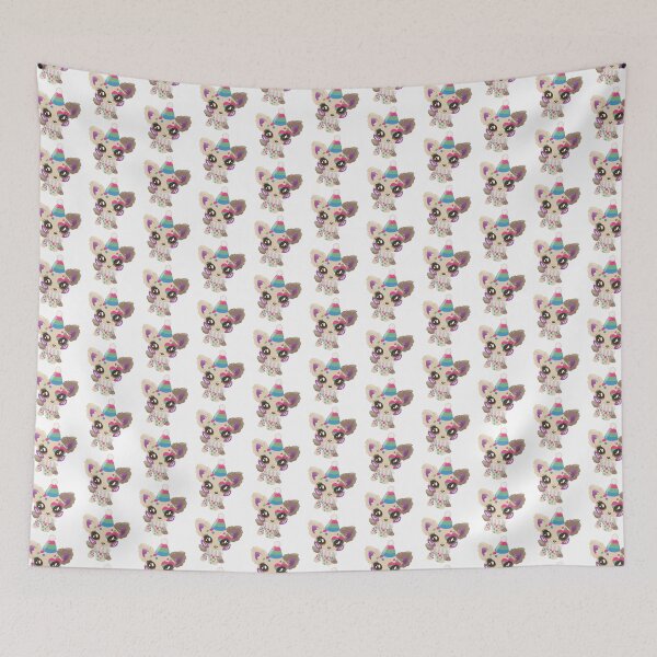Item preview, polysexual pride littlest pet shop clown puppy designed and sold by oxxxenfree.