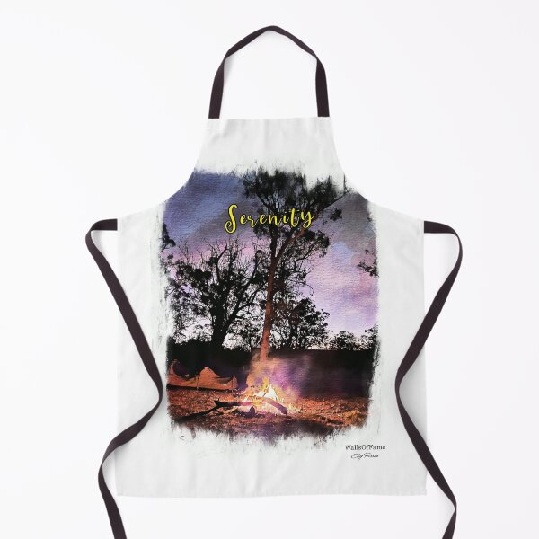 Item preview, Serenity At The Campfire Digital Painting Painting WallsOfFameAust designed and sold by WallsOfFameAust.