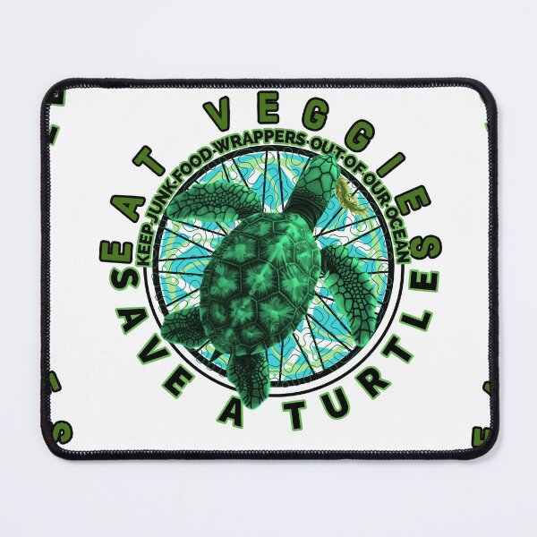 Item preview, Eat Veggies Save a turtle (2) designed and sold by TheBruce77.