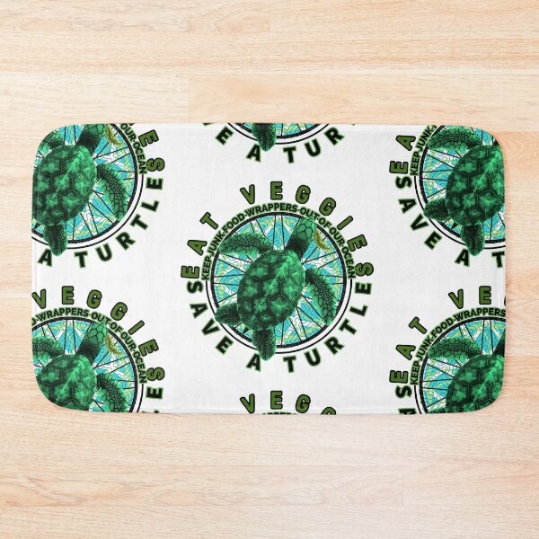 Item preview, Eat Veggies Save a turtle (2) designed and sold by TheBruce77.