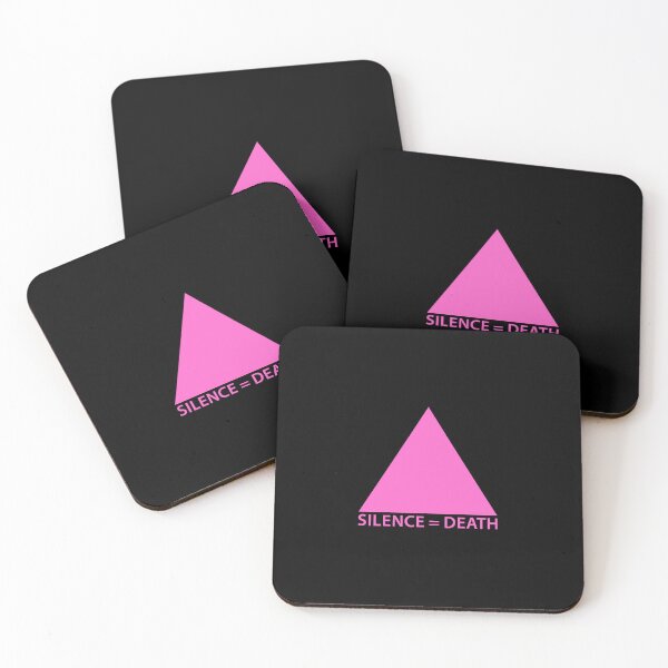 Item preview, Pink Triangle, Silence = Death, LGBTQ Historic symbol designed and sold by TQDitty.