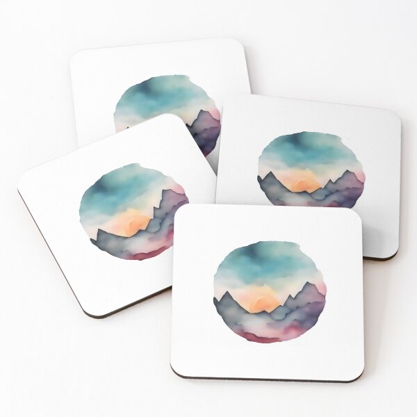 Item preview, Mystical Sunrise Peaks designed and sold by SavvyJuanDesign.