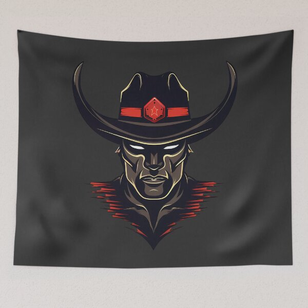 Item preview, Dark Cowboy #2 - Cowboys of the Apocalypse Collection designed and sold by Powercat Graphic Arts.