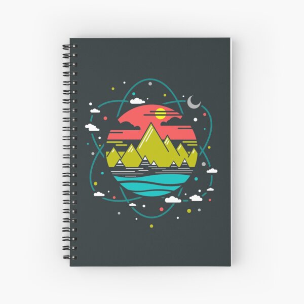 Isotope of Life Spiral Notebook
