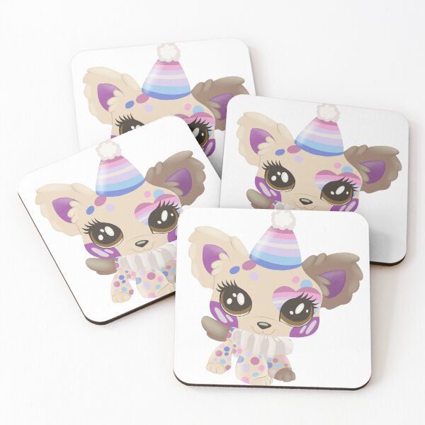 Item preview, bigender pride littlest pet shop clown puppy designed and sold by oxxxenfree.