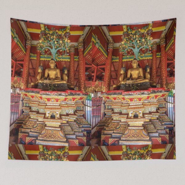 Item preview, Wat Pong Sanuk Nua Thai Temple Nakhon Lampang Thailand designed and sold by Kevin Miller Photography.