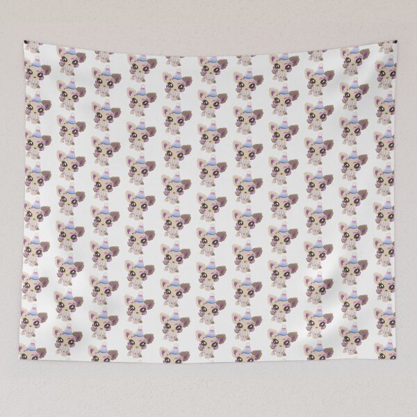 Item preview, bigender pride littlest pet shop clown puppy designed and sold by oxxxenfree.