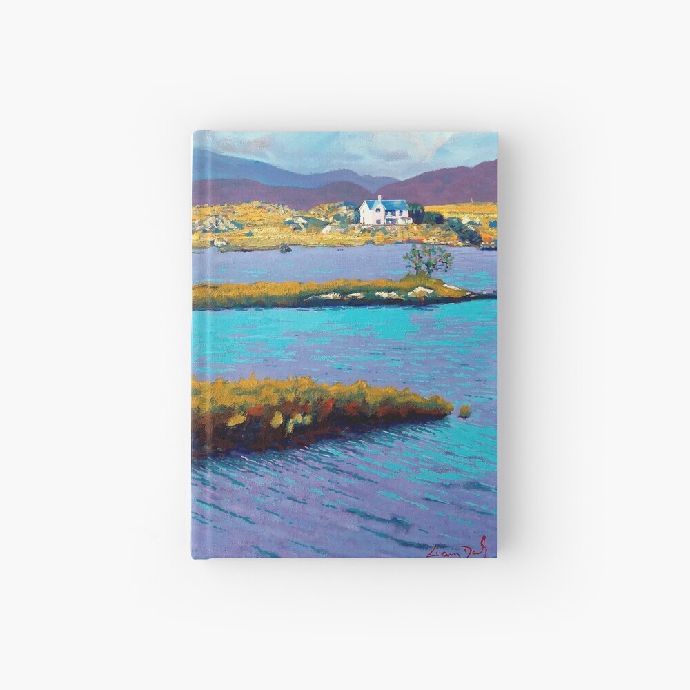 Lough Nafurnace, Galway, Ireland. Hardcover Journal
