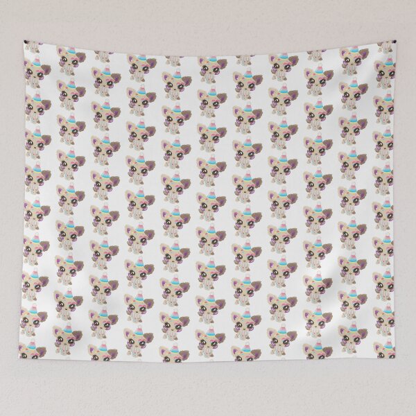 Item preview, genderflux pride littlest pet shop clown puppy designed and sold by oxxxenfree.