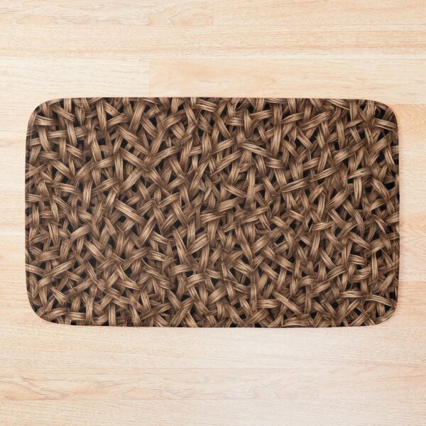 Item preview, Abstract Brown Wicker Pattern designed and sold by calibrit.