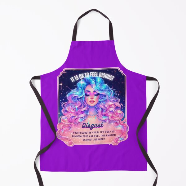 Item preview, Pastel Holographic Watercolor Sticker: Accepting Disgust, Embracing Emotional Authenticity designed and sold by Queueka.