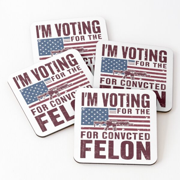 Item preview, Trump 2024 Convicted Felon, I'm Voting Convicted Felon 2024 designed and sold by SztylishDesigns.