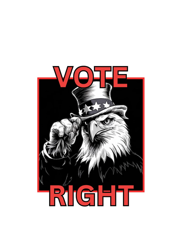 Thumbnail 4 of 4, iPhone Case, VOTE RIGHT designed and sold by RWCarpenter.