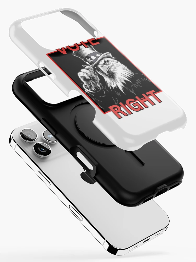 Thumbnail 2 of 4, iPhone Case, VOTE RIGHT designed and sold by RWCarpenter.