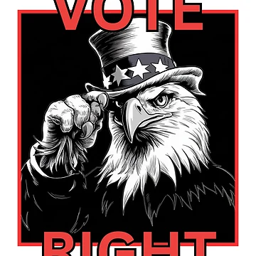 Artwork thumbnail, VOTE RIGHT by RWCarpenter