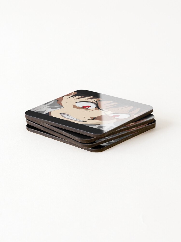 Thumbnail 4 of 5, Coasters (Set of 4), Shinji synchronization designed and sold by Rankeaocm.