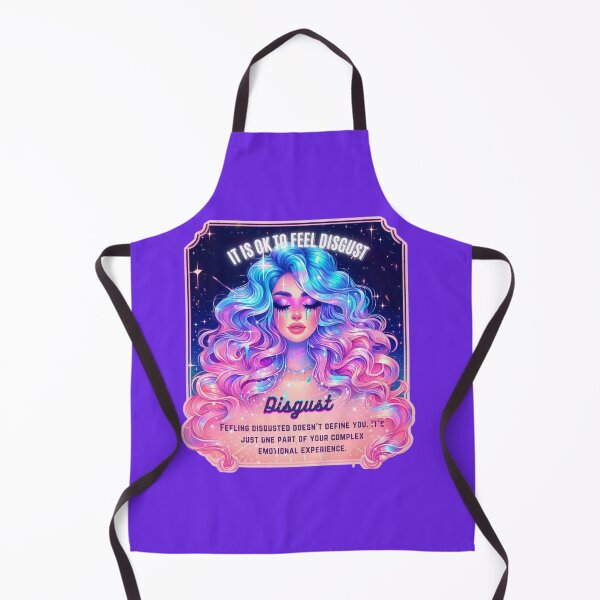 Item preview, Pastel Holographic Watercolor Sticker: Accepting Disgust, Embracing Emotional Authenticity designed and sold by Queueka.