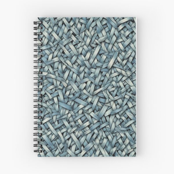 Item preview, Abstract Blue Wicker Pattern designed and sold by calibrit.