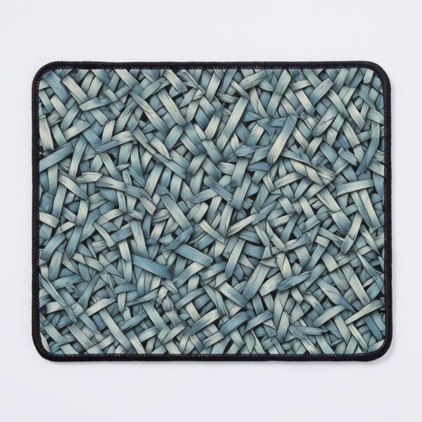 Item preview, Abstract Blue Wicker Pattern designed and sold by calibrit.