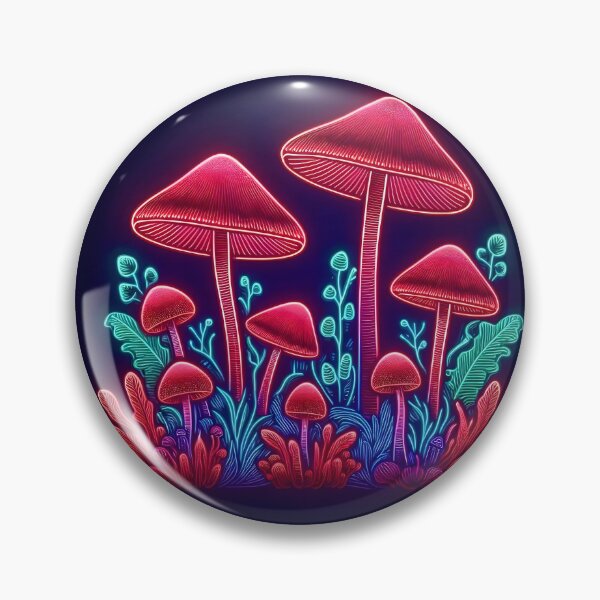 Item preview, Neon Shamanic Mushrooms  designed and sold by NikitaVoadora.