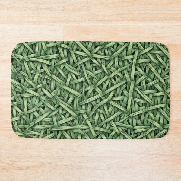 Item preview, Abstract Green Wicker Pattern designed and sold by calibrit.