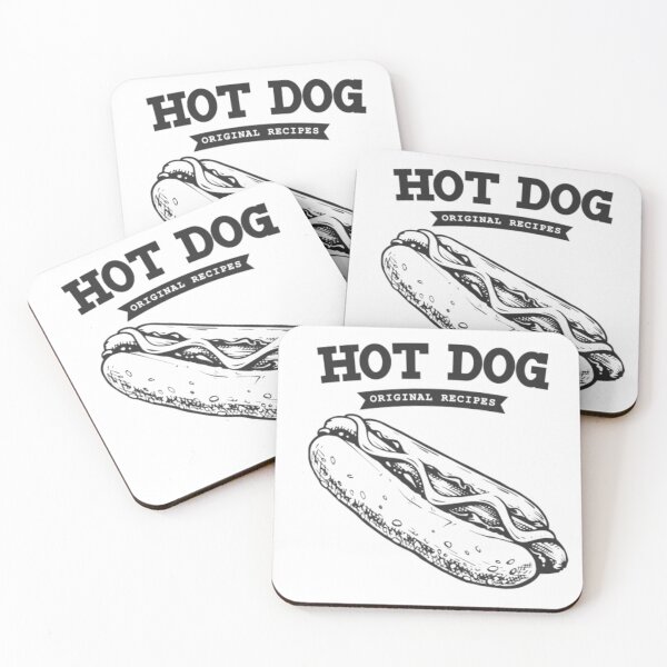 Artikelvorschau, Hotdog / Cool, Vintage & Trendy entworfen und verkauft von jon-wong.