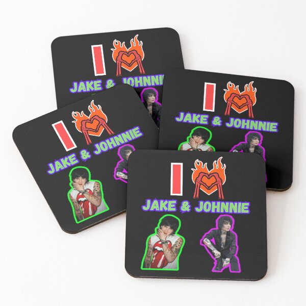 Item preview, I Love Jake And Johnnie designed and sold by WoodburyLake.