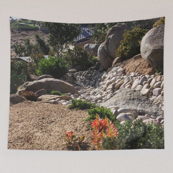 Item preview, Un patio trasero en Escondido, San Diego, California designed and sold by heatherfriedman.