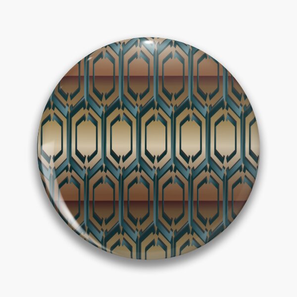 Item preview, Geometric pattern, grey, brown, blue designed and sold by wonghong.
