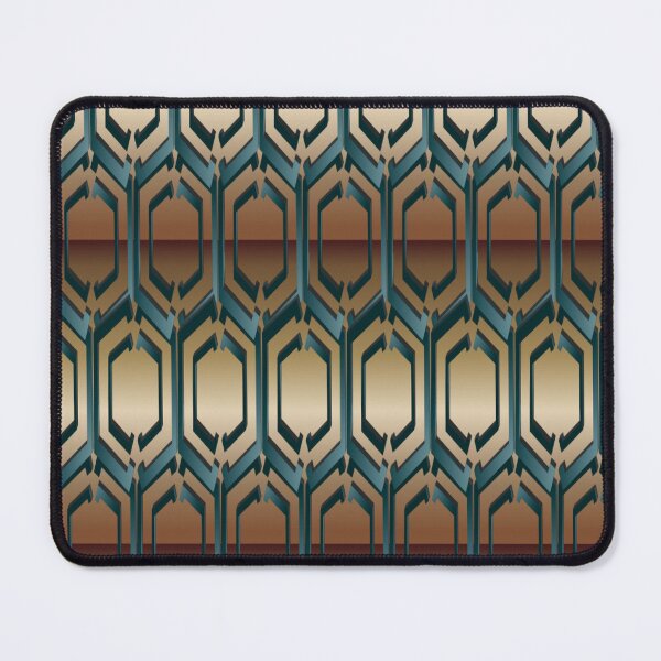 Item preview, Geometric pattern, grey, brown, blue designed and sold by wonghong.