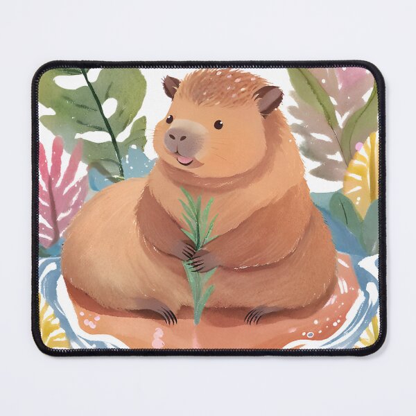 Item preview, NOT FAT JUST CHUBBY | CAPYBARA designed and sold by MUDUGAMU.