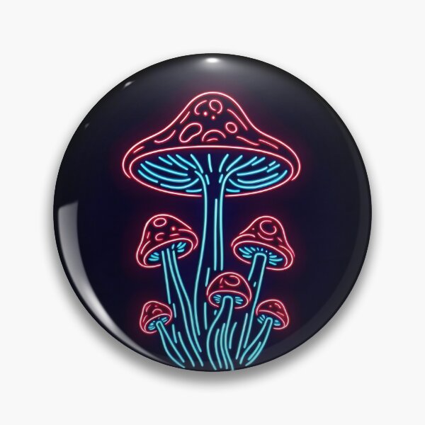 Item preview, Shamanic Neon Mushrooms  designed and sold by NikitaVoadora.