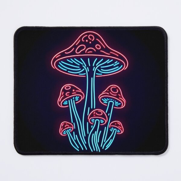 Item preview, Shamanic Neon Mushrooms designed and sold by NikitaVoadora.