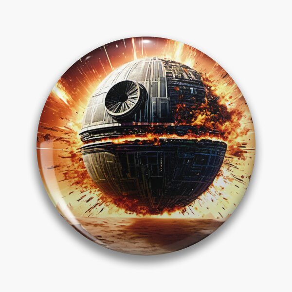 Item preview, Death Star Tribute 2 Digital Painting WallsOffameAust designed and sold by WallsOfFameAust.