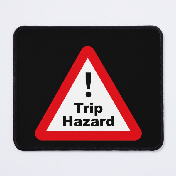 Item preview, Trip Hazard Warning Triangle designed and sold by Ron Marton.