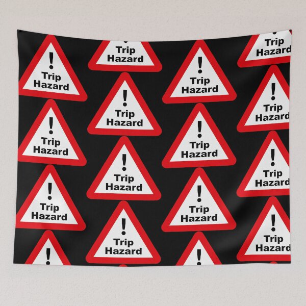 Item preview, Trip Hazard Warning Triangle designed and sold by Ron Marton.