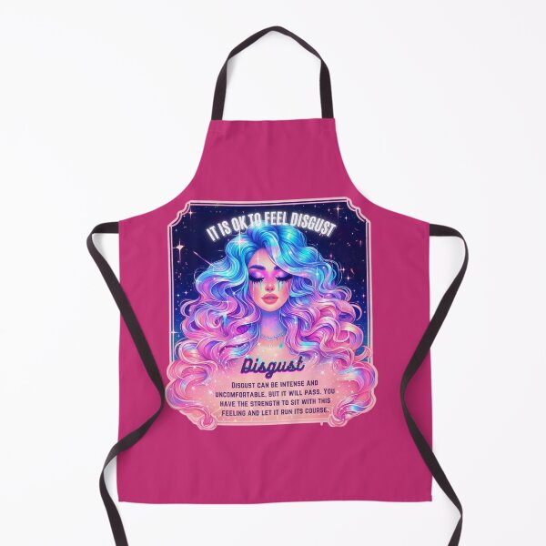 Item preview, Pastel Holographic Watercolor Sticker: Accepting Disgust, Embracing Emotional Authenticity designed and sold by Queueka.