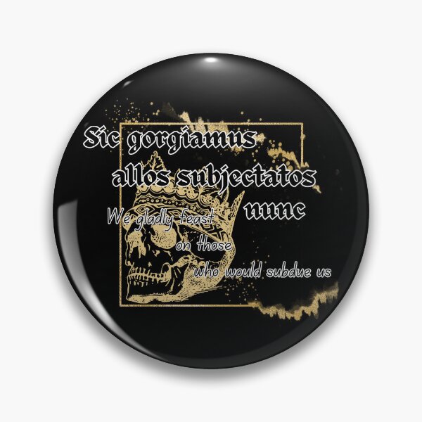 Item preview, Nos deleitamos con gusto con aquellos que nos quieren someter, latín designed and sold by MakeWayDesign.