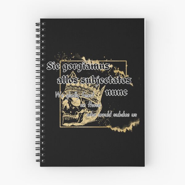 Item preview, We gladly feast on those who would subdue us, Latin designed and sold by MakeWayDesign.