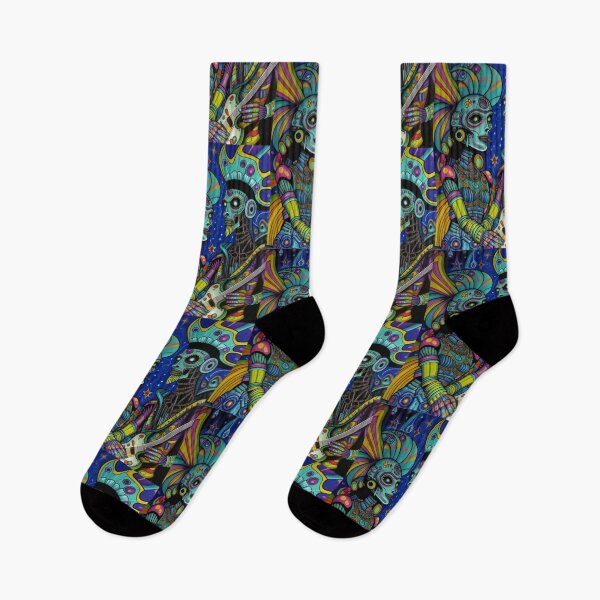 Item preview, Abstract Alien Rock Graffiti Art  designed and sold by TheDarkWardrobe.