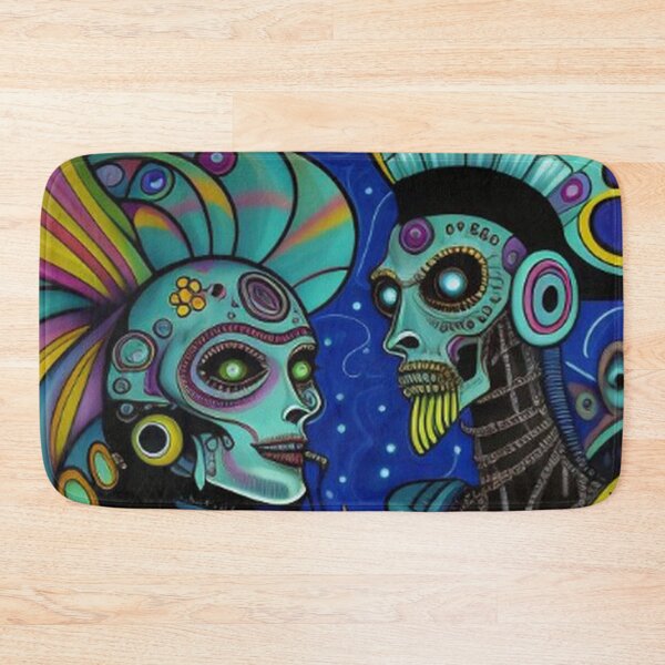 Item preview, Abstract Alien Rock Graffiti Art  designed and sold by TheDarkWardrobe.