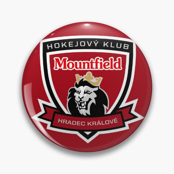 Item preview, Mountfield Hokejový Klub | Vers1 (Feat: Matching Hex Code Color Background) designed and sold by thebirdbrand.