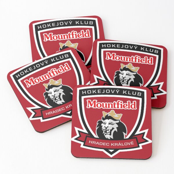 Item preview, Mountfield Hokejový Klub | Vers1 (Feat: Matching Hex Code Color Background) designed and sold by thebirdbrand.